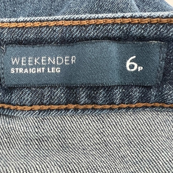 J. Jill Weekender Straight Leg Jeans Size 6 Petite Women's - Picture 4 of 6